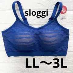 LL〜3L 1枚　スロギー オールラウンド レース カップ付きハーフトップのサムネイル