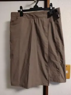 モンベル ラップスカート ブラウン