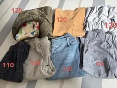 男の子　冬　秋　服　ズボン　セット　120cm まとめ売り　ユニクロ