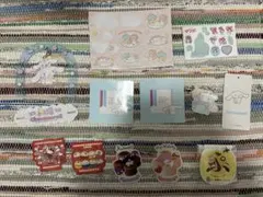 サンリオシールまとめ売り＋シナモンアクスタ