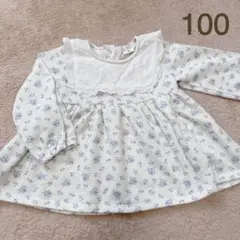 花柄トレーナー