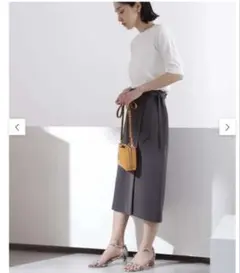 NATURAL BEAUTY BASIC ベルテッドジャンスカ PSサイズ - メルカリ