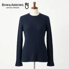 BOW&ARROWS ボウアンドアローズ ケーブル編みニット 日本製 Mのサムネイル