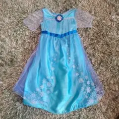 エルサ ドレス 水色 100cm~110cm　参考身長95cm～115cm