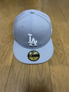 New Era 59FIFTY LA Dodgers キャップ グレー