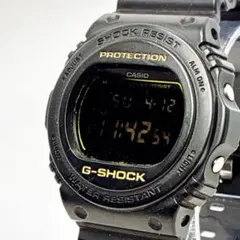 CASIO G-SHOCK DW-5700【ナノTPUフィルム＆バンパー金】 - メルカリ