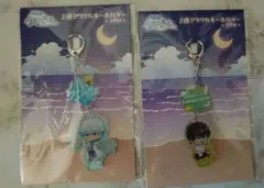 銀八先生 2連アクリルキーホルダー 銀八、土方セット