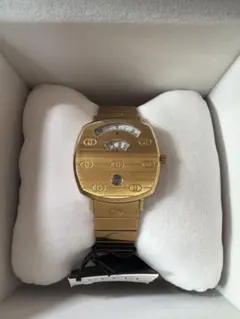 GUCCI Grip 腕時計 YA157403 ゴールドのサムネイル