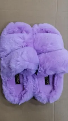 パープルファースリッパ