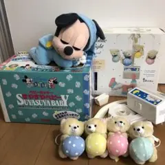 希少】マザーグースの森 うさちゃん 目覚まし時計 当時物 希少 動作