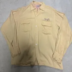 50s60svintage長袖シャツ ！チェーンステッチ ！ 今週限定価格 