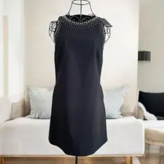 タグ付✨ ERMANNO SCERVINO エルマンノ　ワンピース 黒 40