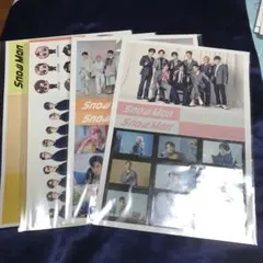 Snow Man 特典ステッカー4枚セット