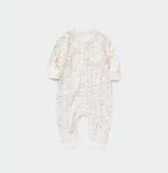 ユニクロJoy of Print フライスカバーオール（長袖）60