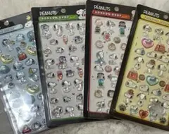 PEANUTS BONBON DROP シールセット 4枚