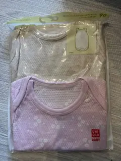 UNIQLO コットンメッシュインナーボディースーツ　セット他　50-90サイズ