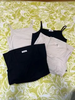 授乳服 Mサイズ 4枚セット 黒 ベージュ