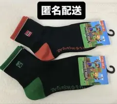 マインクラフト　ソックス　靴下　マイクラ　TNT クリーパー　２点セット