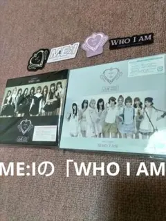 ME:Iの「WHO I AM」 初回限定盤A B 2枚セット ステッカー