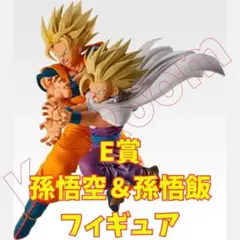一番くじ ドラゴンボール E賞 孫悟空＆孫悟飯 フィギュア - メルカリ