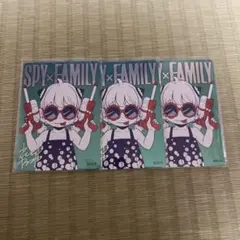 ナツコミ　スパイファミリー メタキラカード 3枚のサムネイル