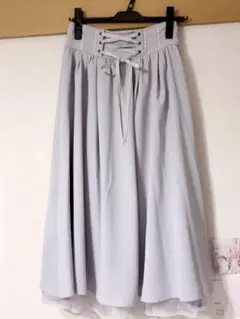 axes femme スカート 水色のサムネイル