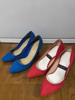 未使用パンプス 2足セッ prima LiBERTYDOLL 24cm　Mサイズ