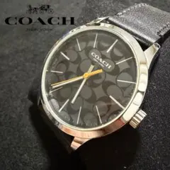 COACH シグネチャーデザイン バクスター 本革バンド メンズ 腕時計 ケースのサムネイル