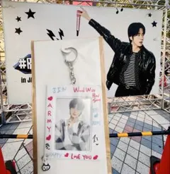 BTS Jin RUNSEOKJIN 日本限定グッズ フォトホルダー