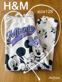 【H&M 】ディズニーミッキーマウス トレーナー レギンスset