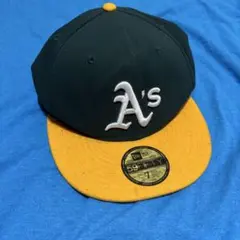 New Era 59FIFTY A's キャップ 7 1/2