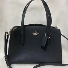 COACH ブラック ショルダーバッグ