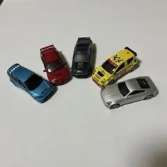 ミニカー 5台セット カラー多彩