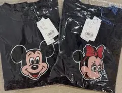 wcj ミッキー・ミニー プリントTシャツ 2枚セットのサムネイル