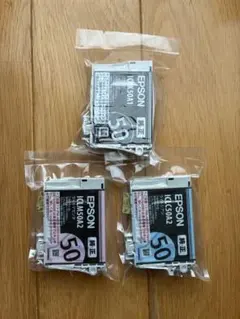 純正品　EPSON インク　3種　ブラック　ライトマゼンタ　ライトシアンのサムネイル