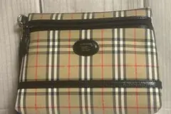 BURBERRY バーバリー　バーバリーチェックハンドバッグ