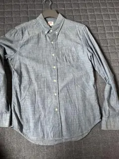 Levi's ブルー ボタンダウンシャツ M