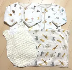 ♡美品·【子供服】着る布団ベビースリーパー 寒い冬も安心衣類まとめ売4点セット♡