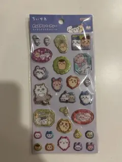ポップデコパーティー　ラメきらクリスタルシール　ちいかわ