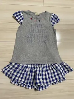 トロワラパン Tシャツ　キュロット　上下セット　120cm