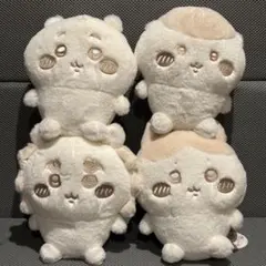 【約20cmぬいぐるみ】ちいかわ　全４種コンプ　ぬいぱれっと ～ミルクいろ～