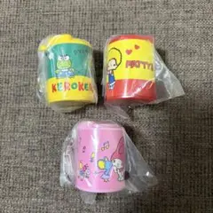 サンリオキャラクターズ　コインシリンダー　3点セット