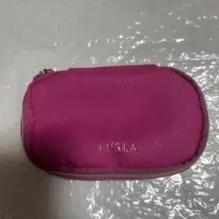 FURLA アクセサリーポーチ ピンク チャーム付きのサムネイル