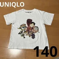 ONE PIECE Tシャツ 140サイズ　ユニクロのサムネイル