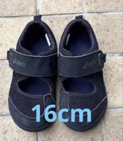 asics スクスク アンフィビアン ブラック