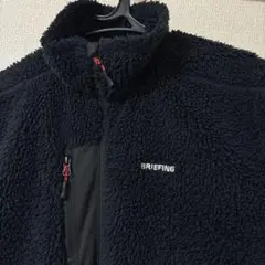 BRIEFING フリースジャケット ブラック BRIEFING ブラック フリースジャケット - メルカリ