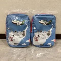 新品未開封 EVA AIR エバー航空 ムーミン リュック 2点セット