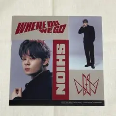 JO1 WHERE DO WE GO 鶴房汐恩 ステッカー