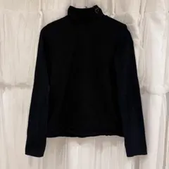 GAP ブラック タートルネック 長袖 ハートストーン付きのサムネイル