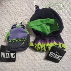 【ディズニー／ヴィランズ／ケープ&リュック】